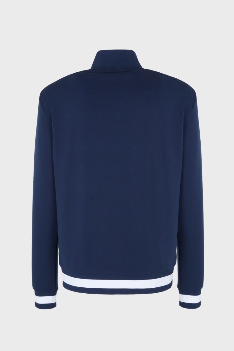 EA7 Emporio Armani Sweater Blauw heren (SWEATSHIRT - BLAUW - 6RPM67.PJAHZ.1554) - GL Sport (Sluis)