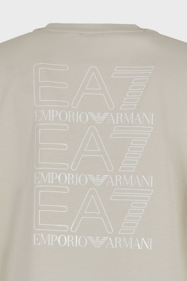 EA7 Emporio Armani T-shirt Beige heren (T-SHIRT - BEIGE - 3DUT02.PJTJZ.1946) - GL Sport (Sluis)