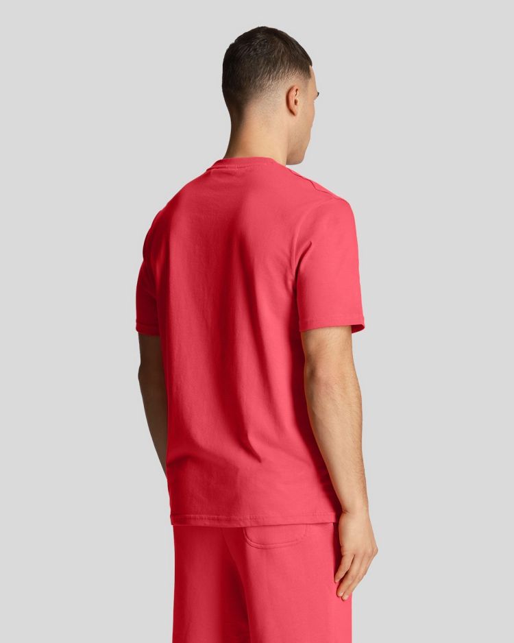 Lyle & Scott T-shirt Roze heren (PLAIN T-SHIRT - TS400VOG.W588) - GL Sport (Sluis)