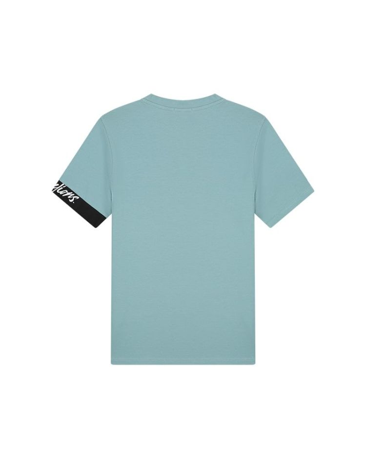 Malelions T-shirt Blauw heren (MEN CAPTAIN T-SHIRT 2.0 - MM3-SS24-03.LBLUE/BLK) - GL Sport (Sluis)
