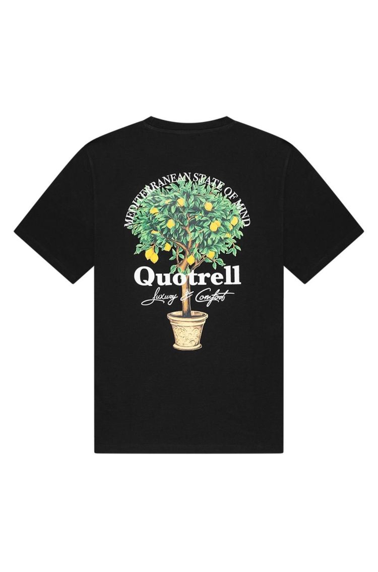 Quotrell T-shirt Zwart heren (LIMONE T-SHIRT - TH99804.BLK/WHT) - GL Sport (Sluis)