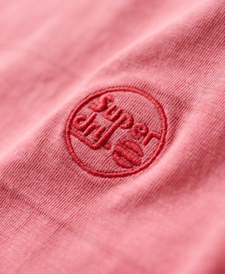 Superdry T-shirt Roze heren (VINTAGE TEXTURE TEE - M1011570A.2LP) - GL Sport (Sluis)